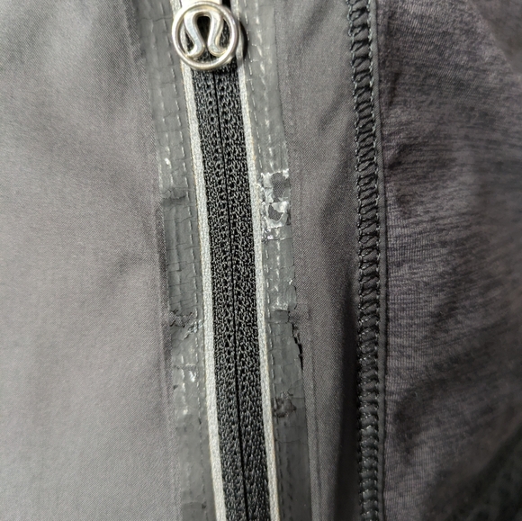 Lululemon Run Nothin But Run Black Zip Up Lightweight Exercise Workout Jacket 8 - Picture 3 of 10
